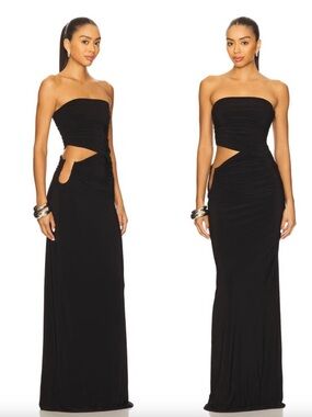 gold glitter maxi dress Baltic Born Womens Muse Sequin Maxi Dress | Rose Gold